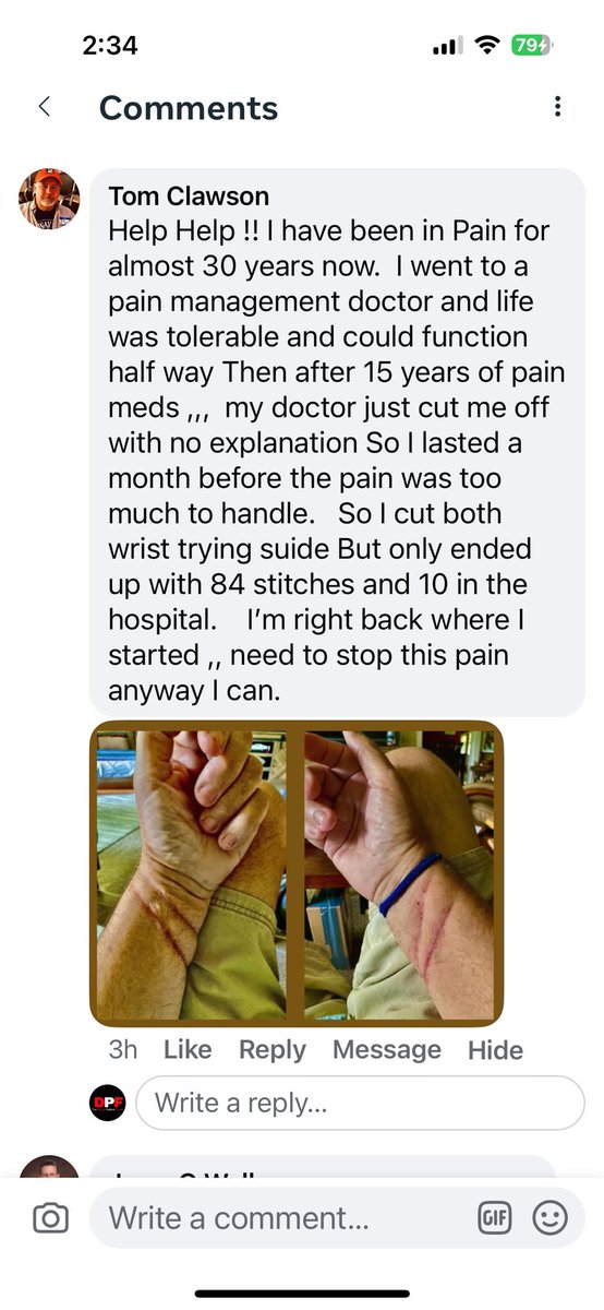 This is what the government is doing to people in pain.
More and more people EVERY SINGLE DAY CONTACT US