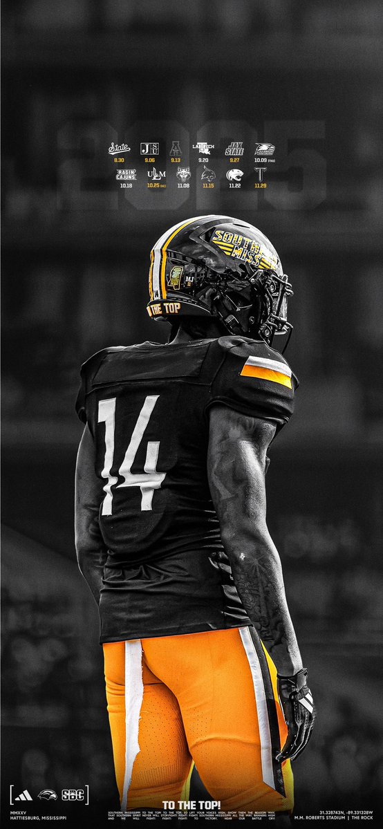 SouthernMissFB's tweet image. five more to go ๐ ๐ค
#FlipTheScript | #SMTTT