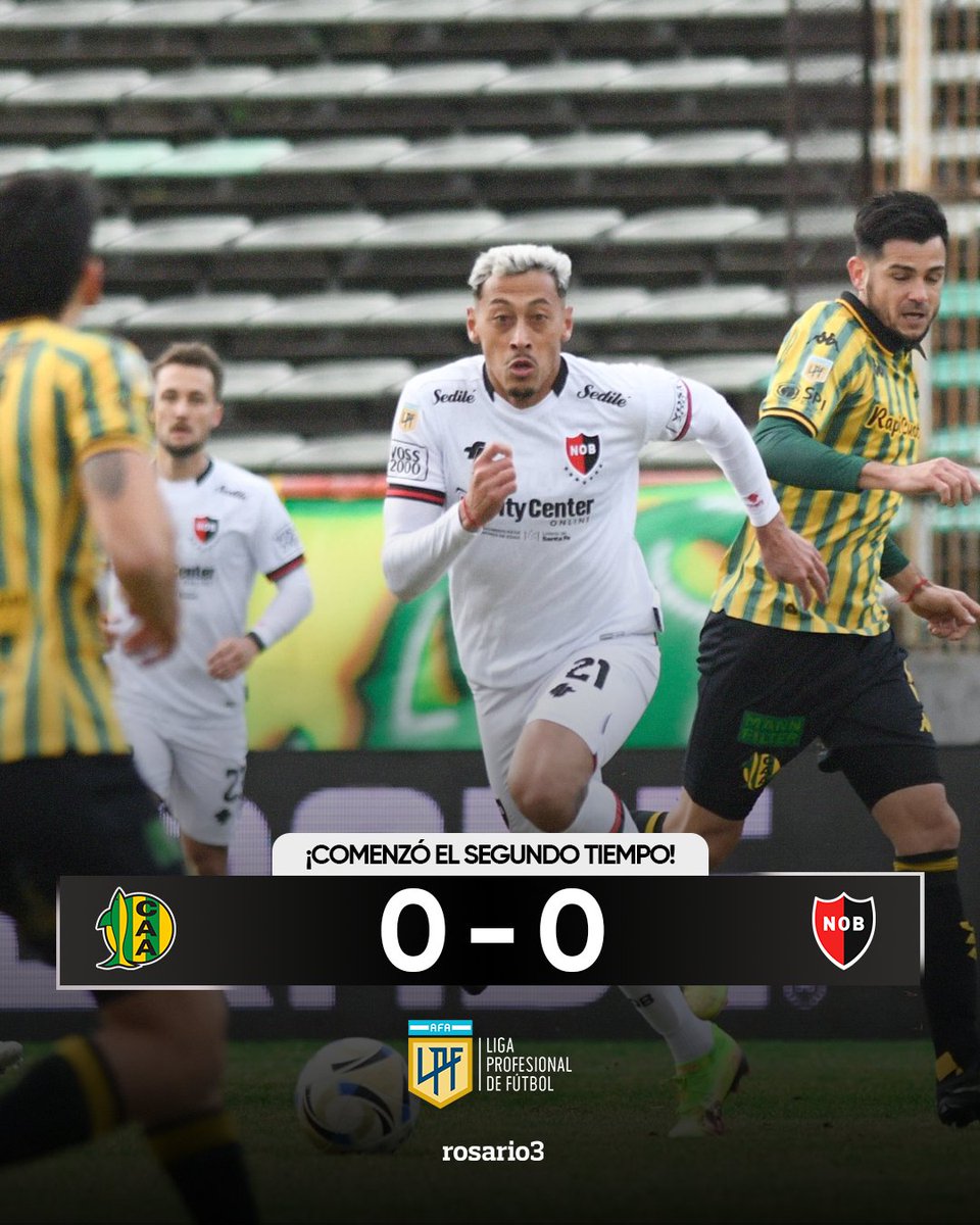 Rosariotres's tweet image. ⚽ ¡COMENZÓ EL SEGUNDO TIEMPO! ⚽
➡️#Newells empata sin goles con #Aldosivi en Mar del Plata por la tercera fecha del Torneo Clausura 2025.
rosario3.com
#rosario3
