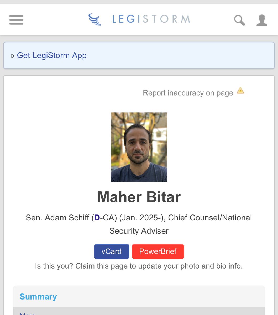 🚨 MAHER BITAR, THE RADICAL PALESTINIAN MUSLIM WITH SYMPATHY FOR HAMAS AND TIES TO STUDENTS FOR JUSTICE IN PALESTINE STILL HAS HIS SECURITY CLEARANCE UNDER THE TRUMP ADMIN DESPITE HIS PARTICIPATION IN THE RUSSIA COLLUSION HOAX 🚨 

How is it that Palestinian, pro-Jihadi Maher