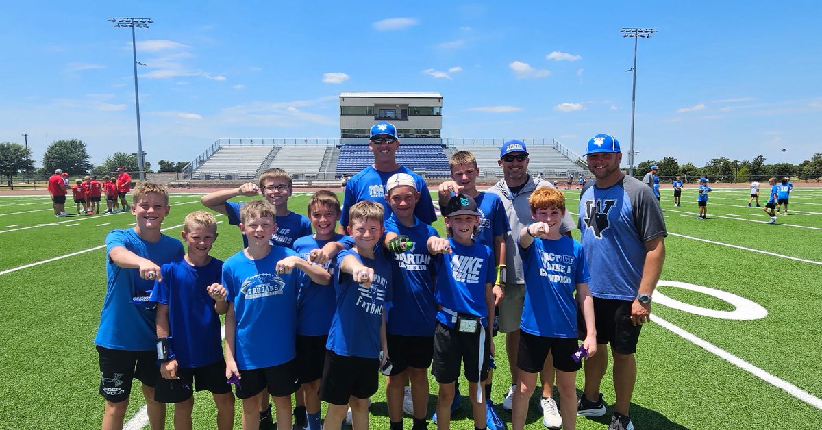 JYSASPORTS's tweet image. Congratulations Windthorst Trojans 5/6 Champions 11th Annual JYSA 7x7 Flag Football Tournament 2025.