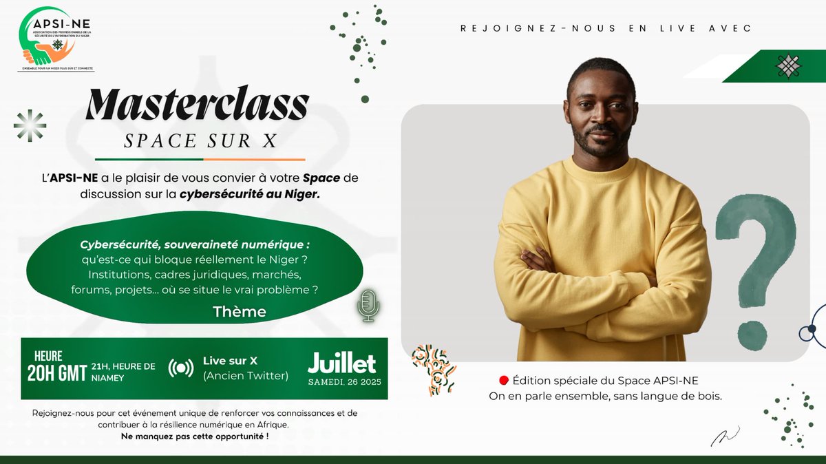 Au programme Aujourd'hui, "La souveraineté numérique".
À partir de 20h GMT