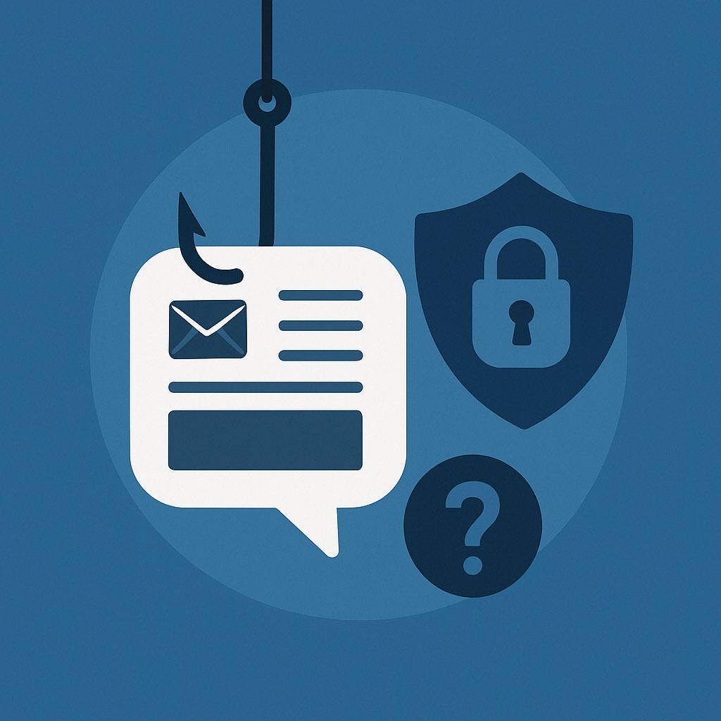 🔐 اجعل الأمان الرقمي أولوية!

1️⃣ فعّل دائمًا ميزة المصادقة الثنائية (2FA) على حساباتك، فهي خط الدفاع الإضافي الذي يحميك حتى لو تم اختراق كلمة المرور.

2️⃣ عند استلام أي بريد إلكتروني، حتى وإن بدا من جهة موثوقة خذ لحظة من وقتك واسأل نفسك:
«هل يمكن أن يكون هذا البريد محاولة تصيّد