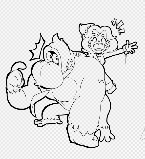 KirbyTheDemon's tweet image. Bananas (WIP)