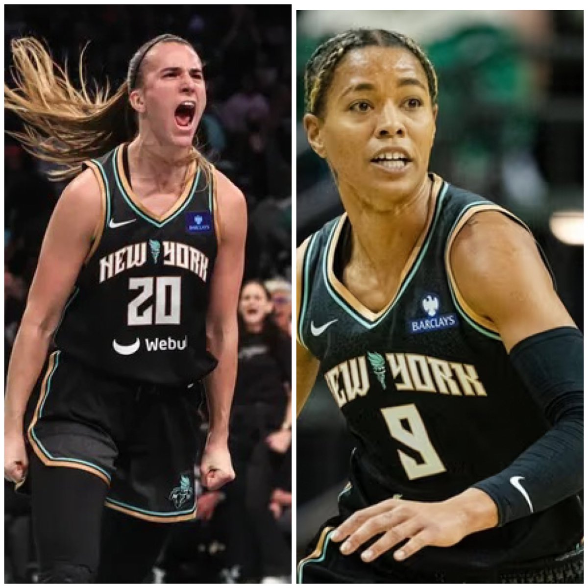 TonysPickz's tweet image. 🏀 WNBA Betting Card (7/26) 🏀
💰$10 to a follower who likes and comments below if we sweep!
Sabrina Ionescu o10.5 Rebounds + Assists #LightItUpNYL
Natasha Cloud o9.5 Points #LightItUpNYL
Let us know which plays you’re tailing below
#WNBA #GamblingX #PlayerProps