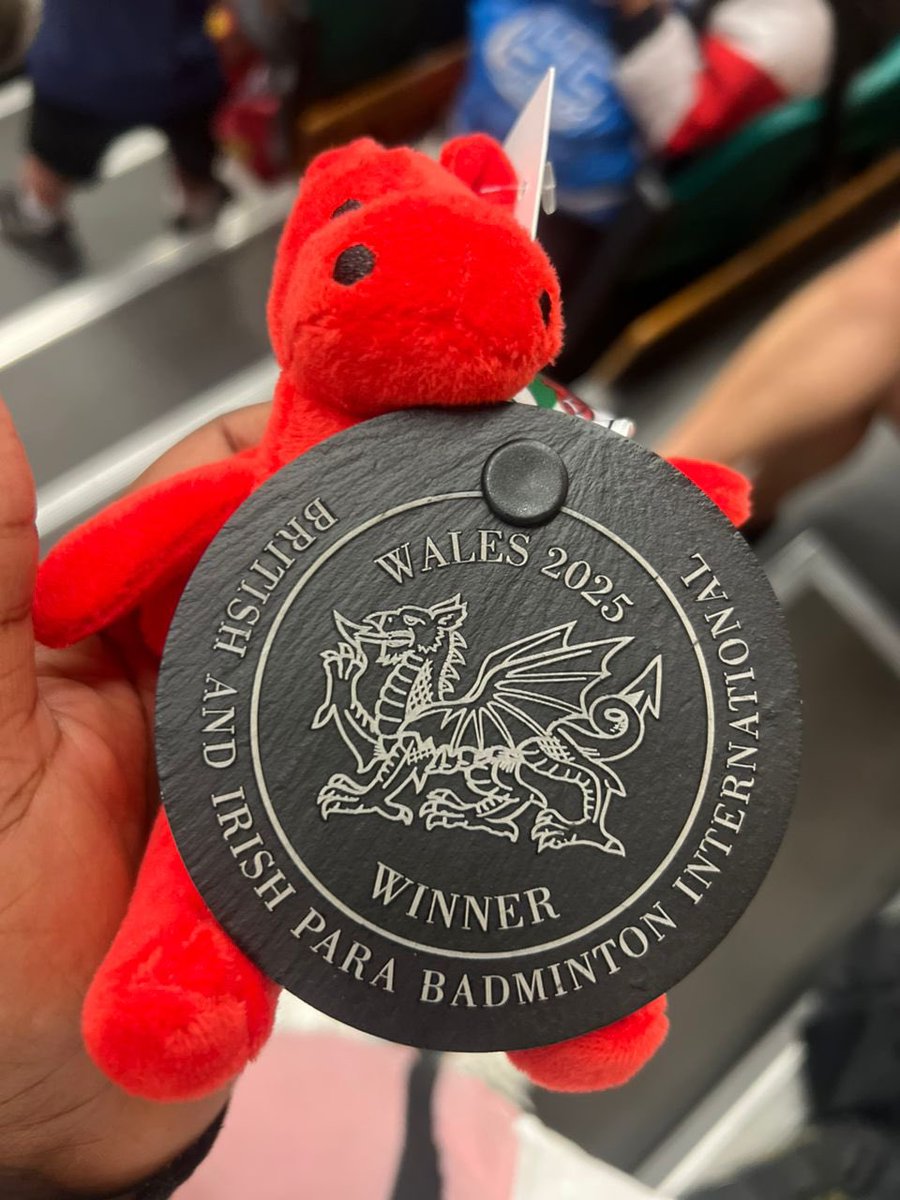 BolajiEniola9's tweet image. I present to you my new baby, a Gold Medal from Wales… 🤍💨
The game was challenging, as I played against one of the top Para-Badminton players in the world. I stayed focused on the court, and my determination paid off.
Let the celebration continue…🏅🎉