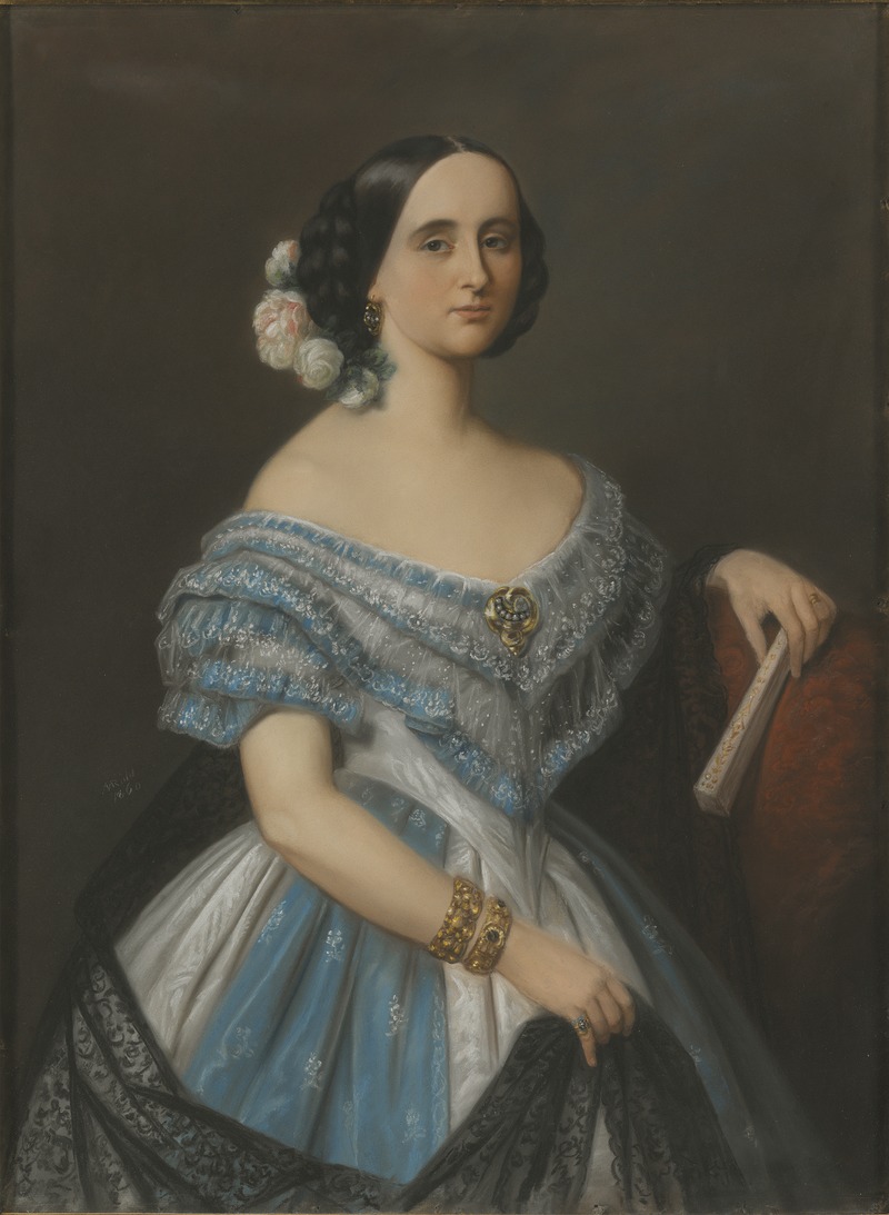 yianniseinstein's tweet image. Maria Christina Röhl (26 July 1801 – 5 July 1875) was a Swedish portrait artist-Wendela Hebbe..22