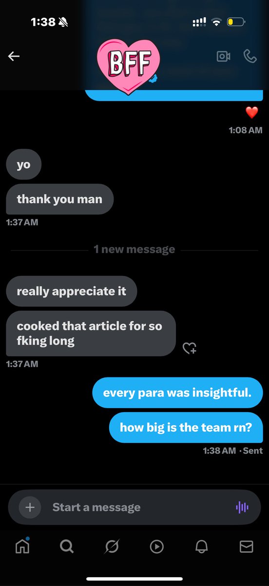 krate27's tweet image. great founders always reply. 

a founder with zero revenue does not. wow. 

this guy is launching one of the gteatest [redacted] company. 

Higher.