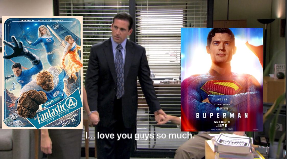 MrBadBit's tweet image. My entire personality after watching two peak comic book films back to back.