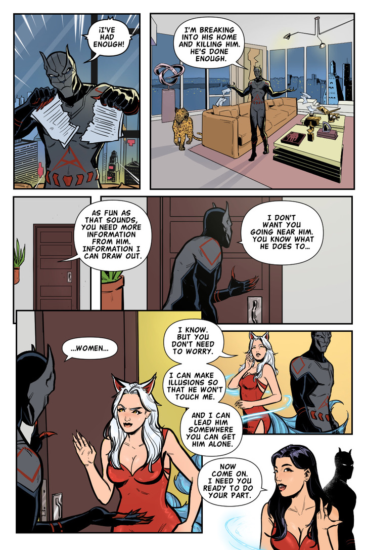 Thanks to Daniel Paez, I can show you all Xolotl and Gin putting a plan together.