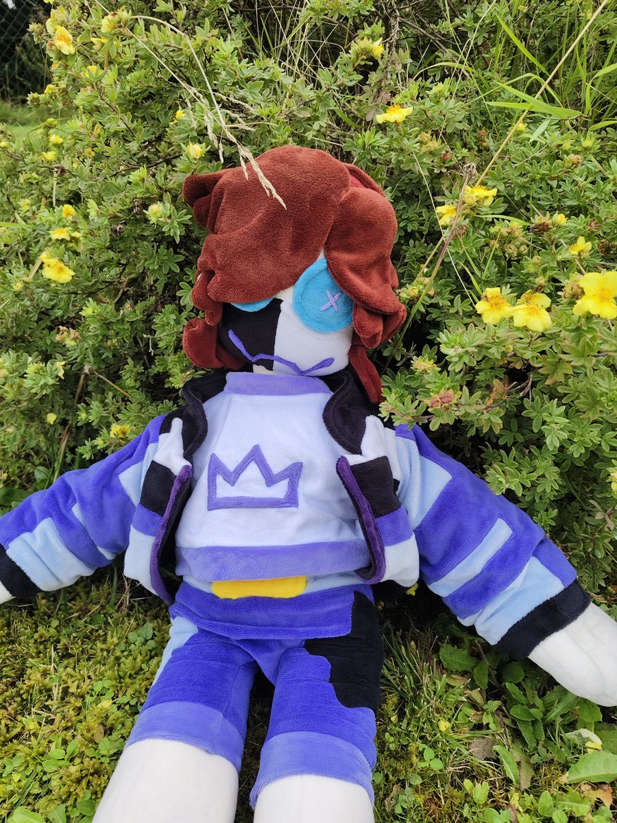 exholocation1's tweet image. Here he is the R800 Plushie 2.0!! 👾⭐ 

Some proper photos coming hopefully soon :) 
[ #R800Fanart ]