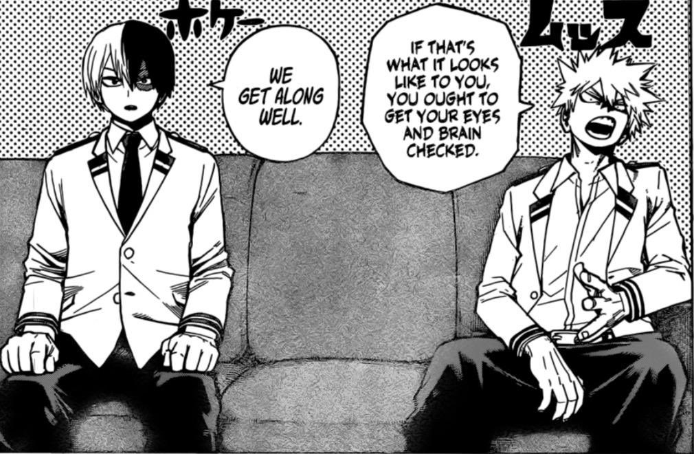 bktdprint's tweet image. When Katsuki wanted Shouto’s attention so bad that when he finally got it he didn’t know how to react like at all