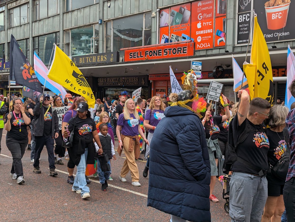 CVOCNI's tweet image. Great to be at @belfastpride today with @RainbowRefugeNI incredible energy!
Hate crime against LGBTQ+ people is a serious issue and we must do everything possible to support victims of those crimes.