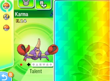Cette shasse me faisait envie depuis longtemps, content de l'avoir fait !

⭐Crabagarre Shiny en 3989 fuites sur la Route 4 sur Ultra-Soleil⭐

Commencé à l'occasion de la Ligue d'Orion, ça me fait 2 badges !

🟣Clip : twitch.tv/dewi_tcr/clip/…

#SHLS10 #LDO