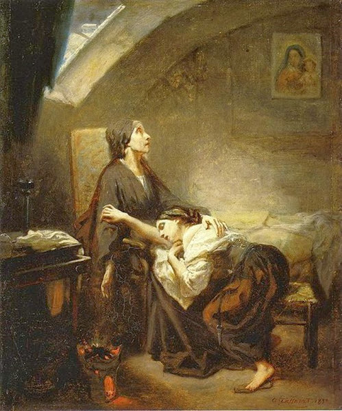 yianniseinstein's tweet image. Octave Tassaert (26 July 1800 – 24 April 1874) was a French painter.1