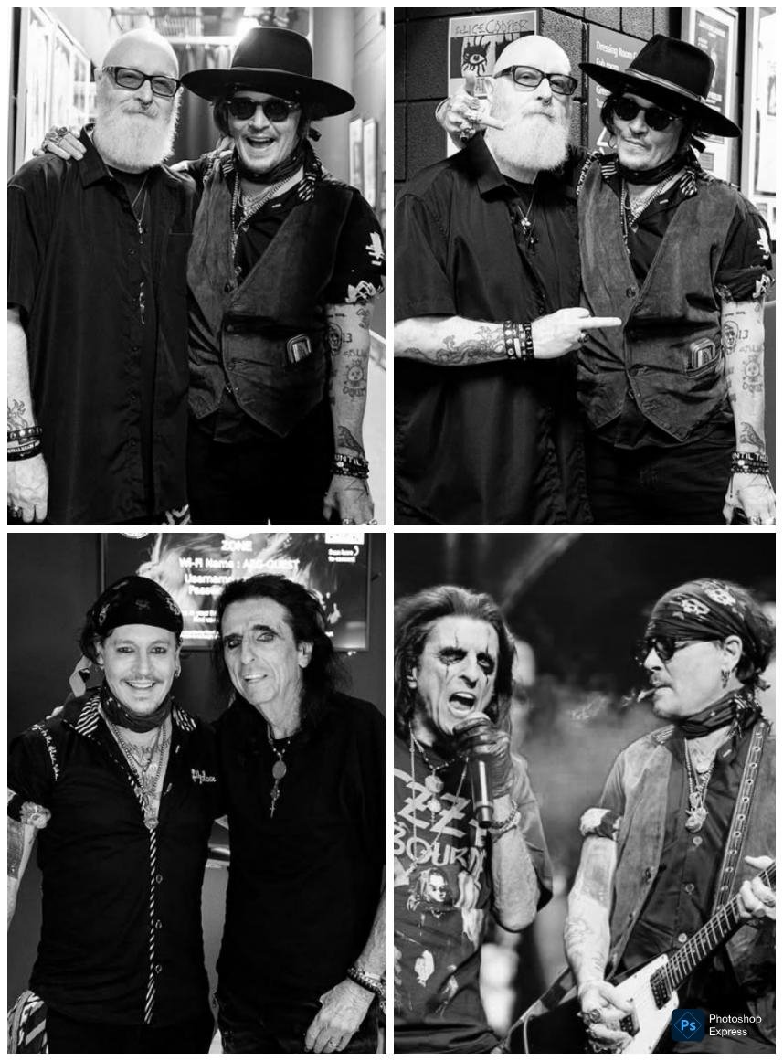 Savvy_CapJackie's tweet image. 🆕 Johnny❣️
... and looking very happy & so handsome!!! 🥰
"London The 02 Mr. Johnny Depp Mr.Alice Cooper - Mr. Rob Halford and nice to see..."
~ 📸 rosshalfin IG
