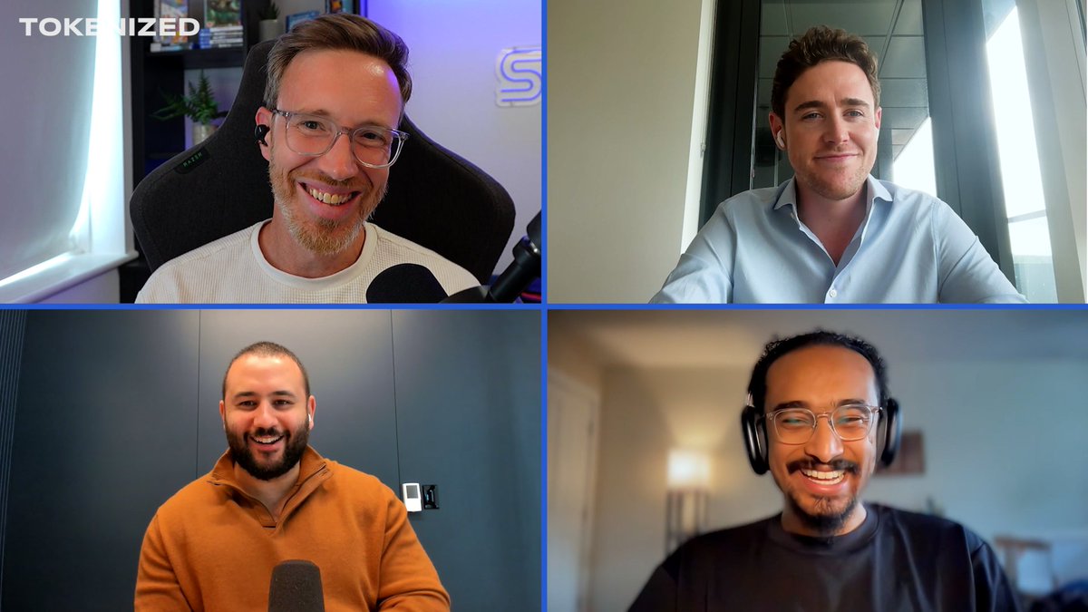 TokenizedPod's tweet image. Our guests for Monday's Tokenized Podcast
@sytaylor and @cuysheffield are joined by:
👉 @Kean_Gilbert, Head of Institutional Relations at @LidoFinance
👉 Atikh Bana, Co-founder and CEO of @AcctualTeam
Out on Monday at 8am PT / 11am ET / 4pm BST
Find it on 𝗔𝗽𝗽𝗹𝗲…