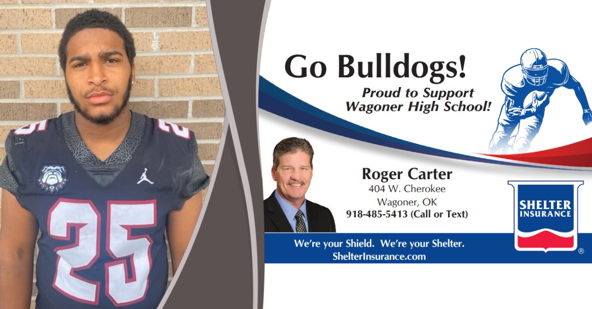VYPEOK's tweet image. Wagoner ’s Javon Smith - Football Spotlight - Presented by Roger Carter Agency / Shelter Insurance
wagonerathletics.org/2025/07/26/wag… #okpreps