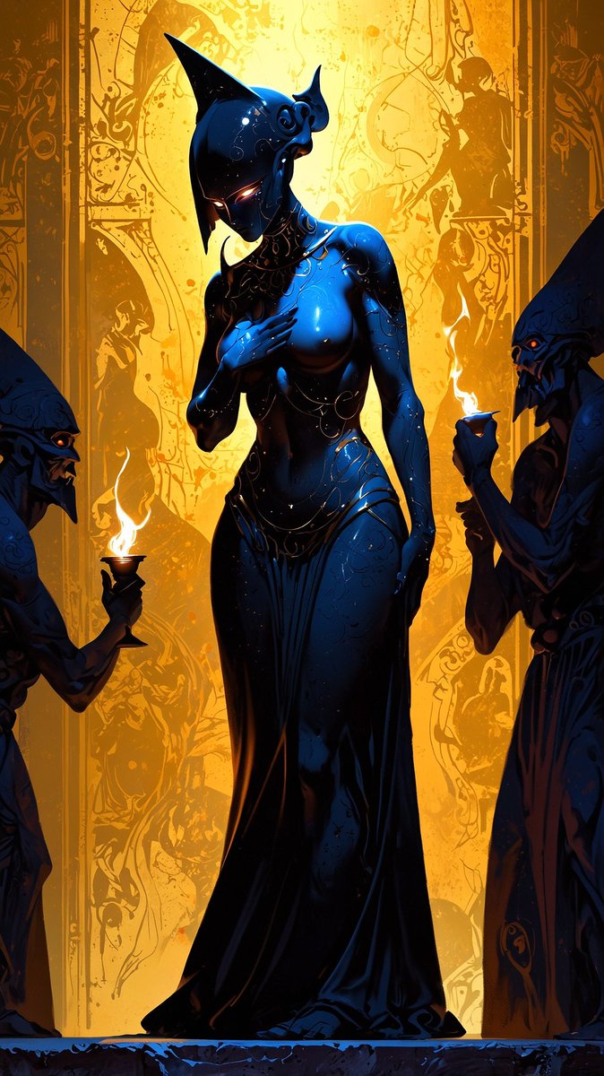 sem2ga's tweet image. Guardians of the Dark Court