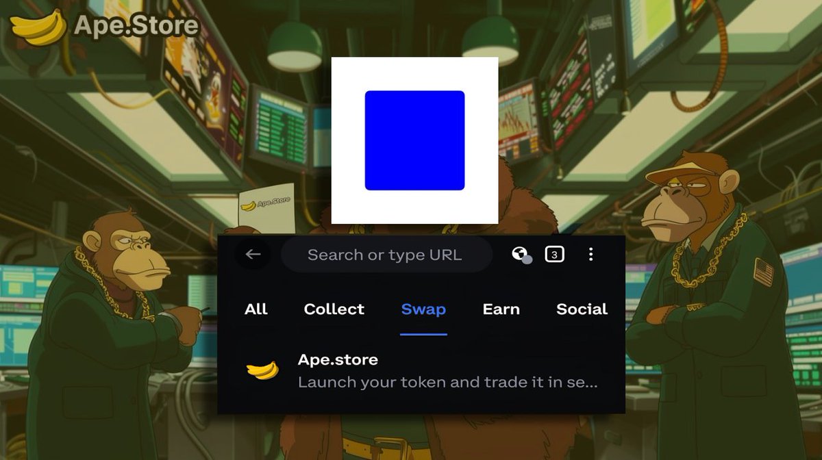 CEX is cool and all... but did you know - You can easily access ape store from <a href="/baseapp/">Base app</a> 

Simply Download <a href="/baseapp/">Base app</a>, Open Explore (globe icon) you will find us under swap. 

Happy Apeing.