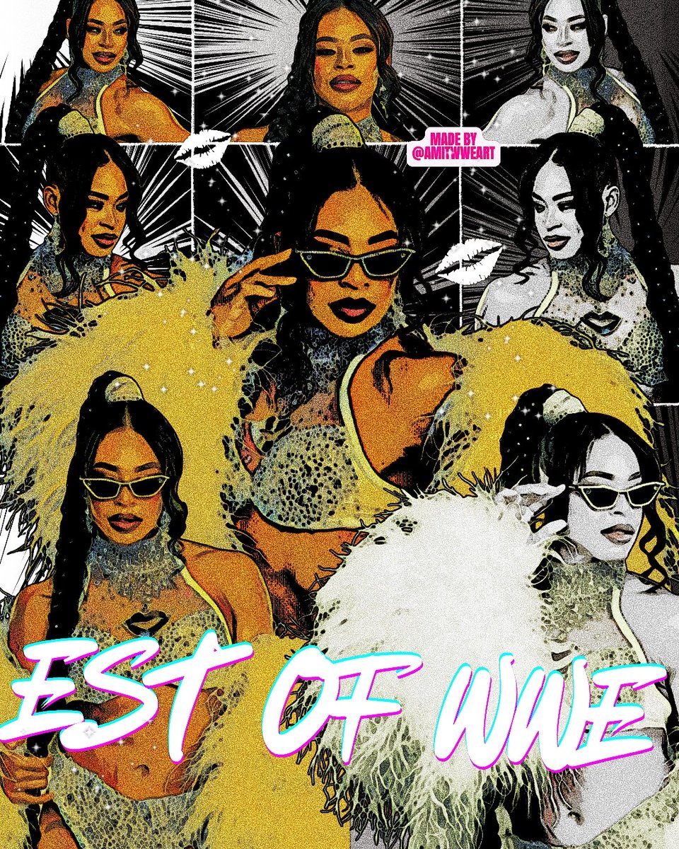 AmitWWEArt's tweet image. One of my favourite attires from B! π€πβ¨
#ESTofWWE .@BiancaBelairWWE #BiancaBelair
#FanArt #WrestlingArt