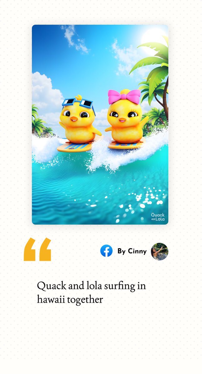 Announcing the winners of the First Weekly Contest!! 🔥

850+ entries were made and 3 Winners take home the full set of Quack and Lola OG plushies.

These Winning Artworks are also available as “Wallpapers” on our website as well as proudly presented in the Hall of Fame.