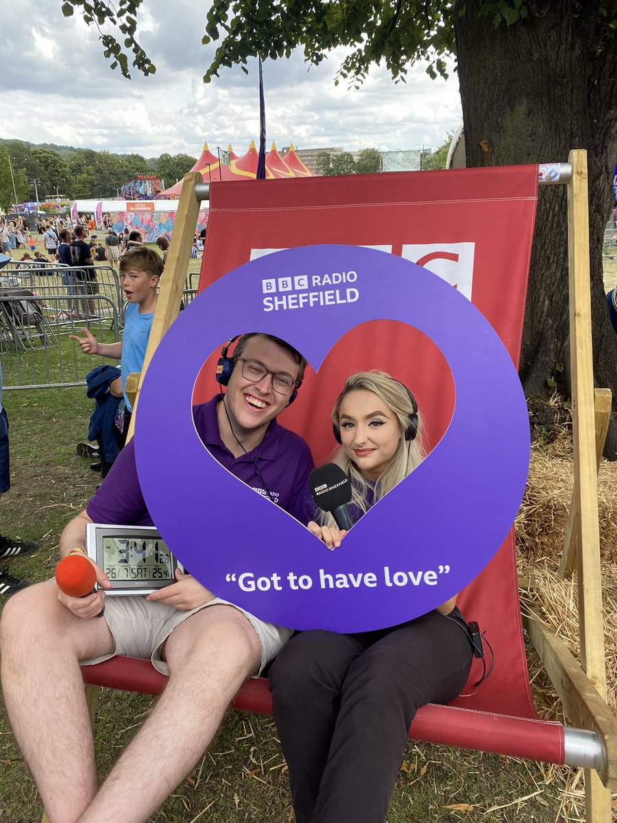 Saturday <a href="/tramlines/">Tramlines Festival</a> with <a href="/BBCSheffield/">BBC Sheffield</a> ❤️❤️❤️