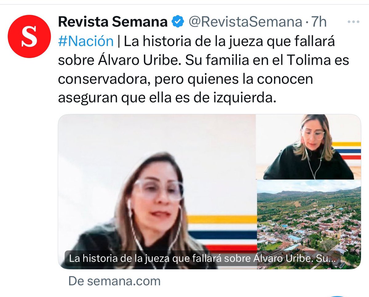 Nelsonalarcon74's tweet image. Esto es lo más bajo q puede hacer un medio de comunicación.
Aquí lo q están haciendo es “estigmatizar, presionar, intimidar” a la jueza; ella en el marco de la Constitución, leyes, jurisprudencia, etc. debe impartir justicia a través de un fallo (el q sea) el próximo 28 de julio