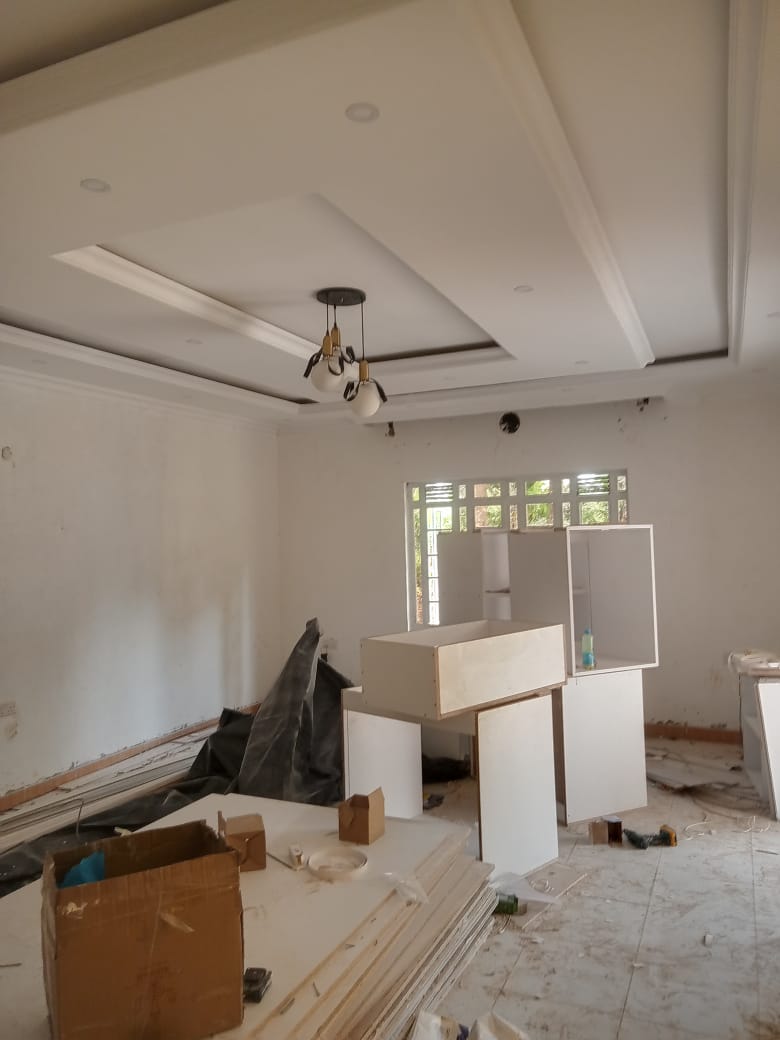 Racing against deadlines.  
Boards fixed. ✔️  
Skimming started. ✔️  
First undercoat &amp; some first coats done. ✔️  

Long hours. Fast moves. No shortcuts.  
#ConstructionLife #GypsumCeiling #AuscostInteriors
