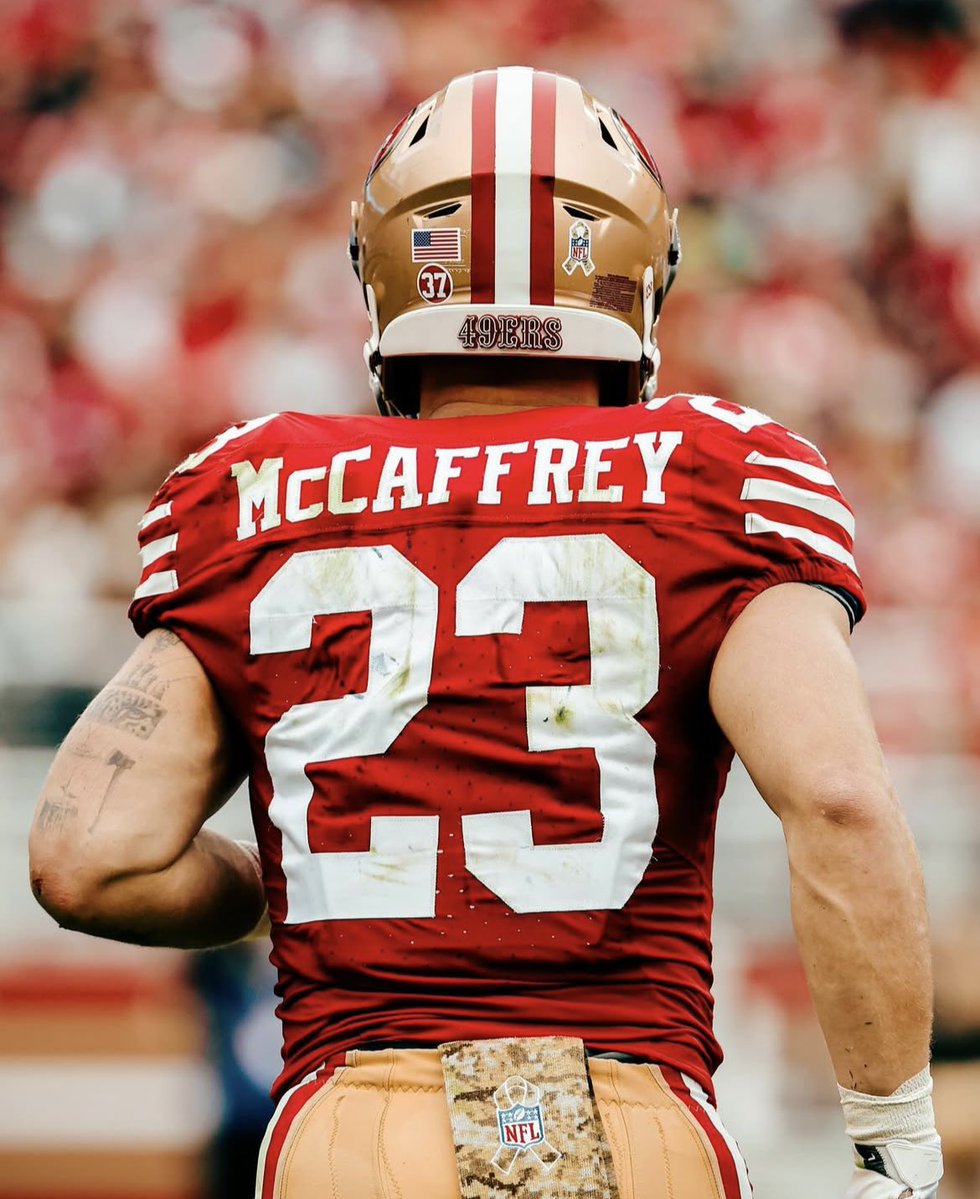 “I’m a believer in Robert Saleh. I’m a huge believer in Kyle Shanahan. I’m a BIG believer in Brock Purdy. The way he processes information and gets through his reads. How their success goes is dependent on a healthy Christian McCaffrey because he’s such a weapon for them.”

—
