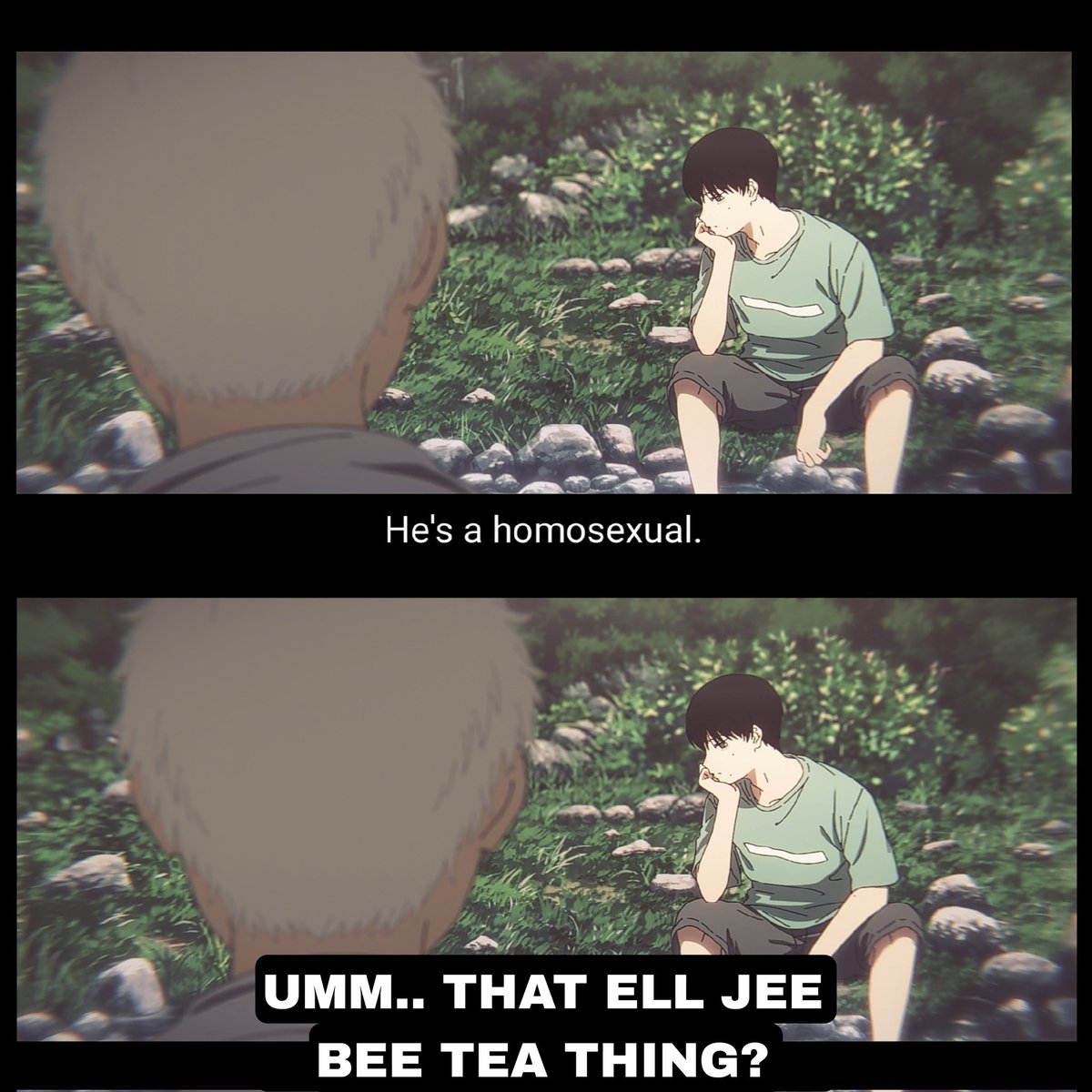 suwatsonn's tweet image. How it was subtitled / How I read it
#ε
γζ»γγ ε€
#TheSummerHikaruDied
#HikarugaShindaNatsu