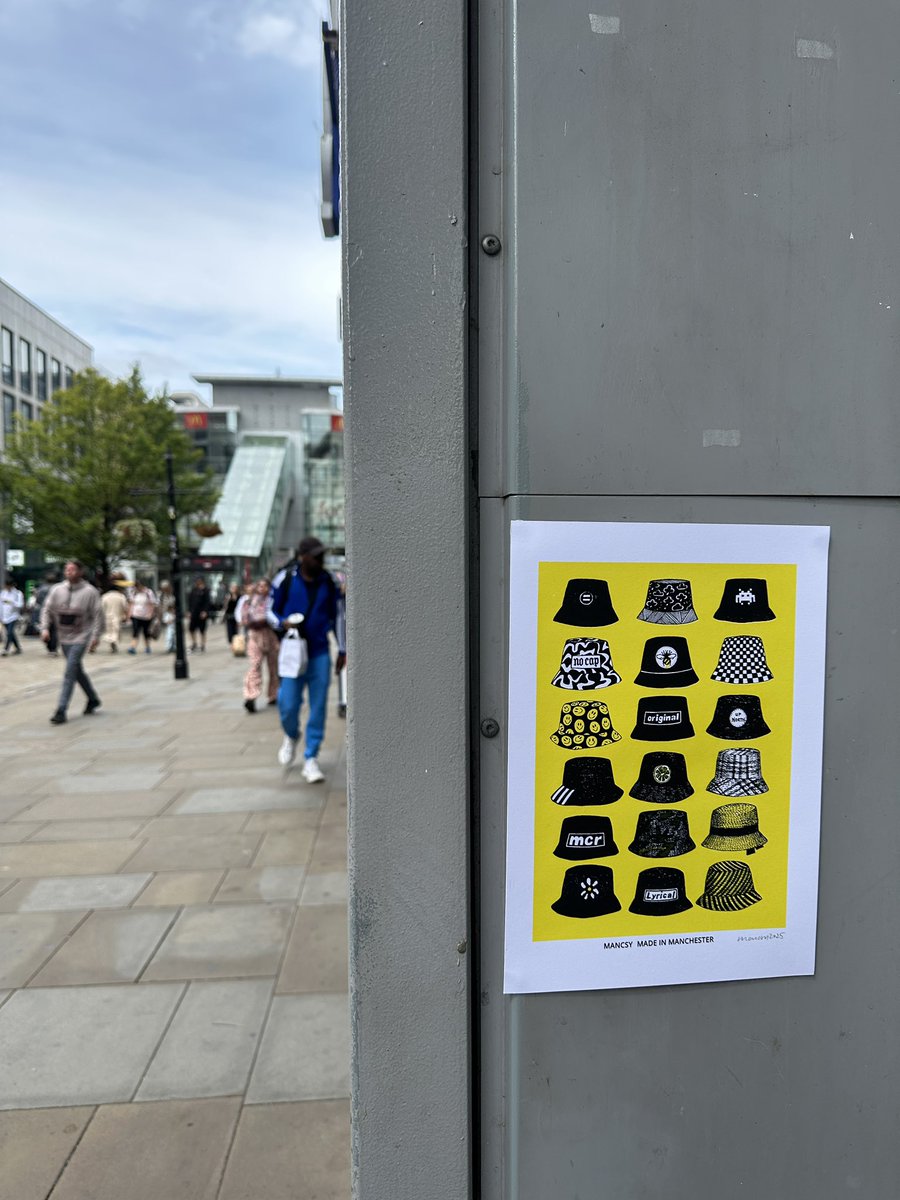 RealMancsy's tweet image. If you missed today’s finderskeepers giveaways around Manchester the Bucket List print is now down my shop featuring my bucket hats inspired by the Oasis mania reunion.
This is the only place to buy an official MANCSY direct from me and support my work.
mancsy.bigcartel.com