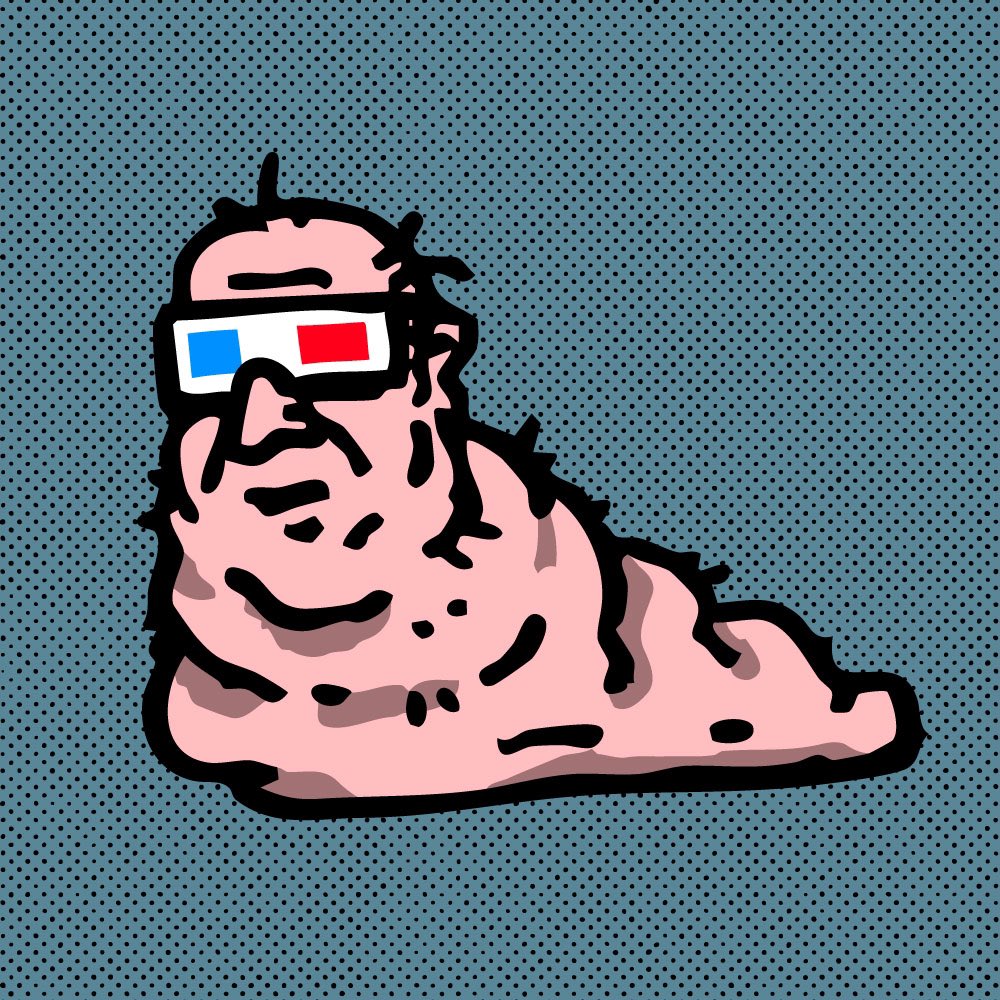 larvalads's tweet image. art by @drrrrck