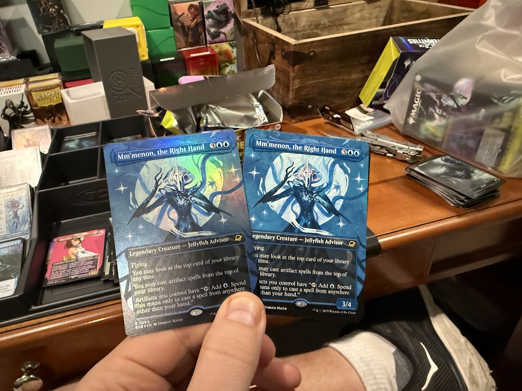ShanghaiSix's tweet image. Same #MTG #edgeofeternities collector's booster pack. Thanks.