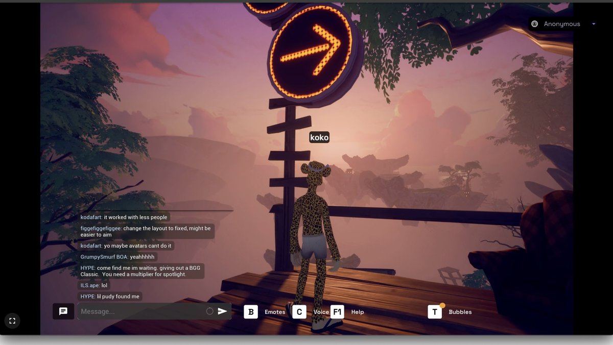 Bayc364's tweet image. The Otherside is open!
I just spent the last hour in the @OthersideMeta , flying around, hopping on trains, jumping in, , and hanging out in bubbles in the sky taking with a bunch of apes, Kodas, mutants, and people from all over crypto! I even switched my avatar to multiple…