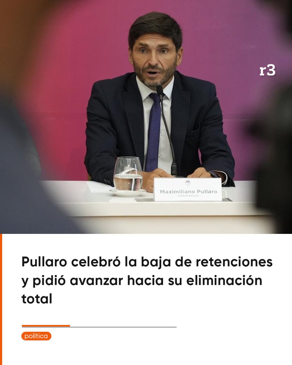 Rosariotres's tweet image. 🟠 El gobernador de Santa Fe destacó el anuncio de Javier Milei y ratificó el compromiso provincial con el campo y la agroindustria.
rosario3.com
#rosario3