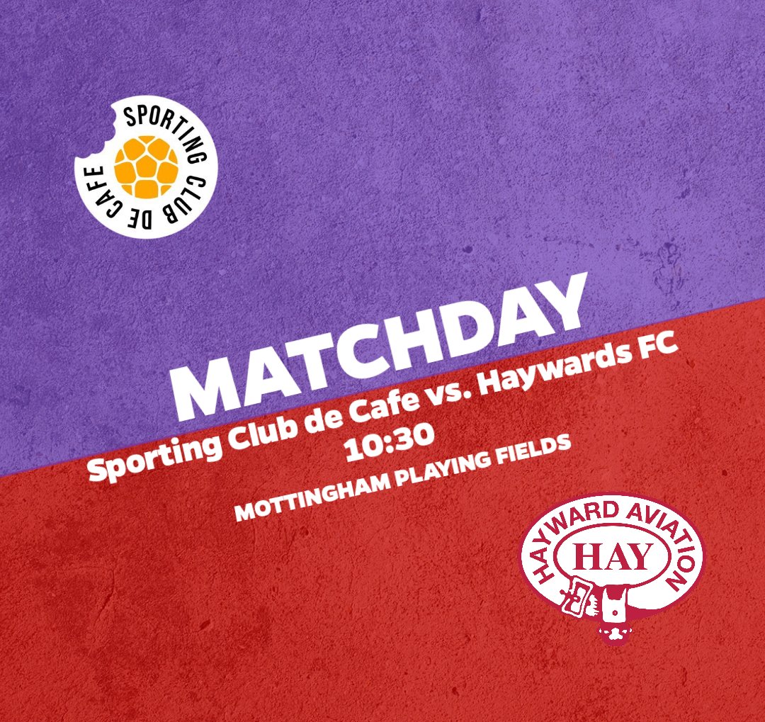 Haywards FC (@haywardsfc) on Twitter photo Football is back!
Our pre-season campaign starts today as we face <a href="/SCDC_FC/">Sporting Club de Cafe</a>
<a href="/WESFA_Football/">W.E.S.F.A.</a> #WESFA #HaywardsFC Football is back!
Our pre-season campaign starts today as we face <a href="/SCDC_FC/">Sporting Club de Cafe</a>
<a href="/WESFA_Football/">W.E.S.F.A.</a> #WESFA #HaywardsFC