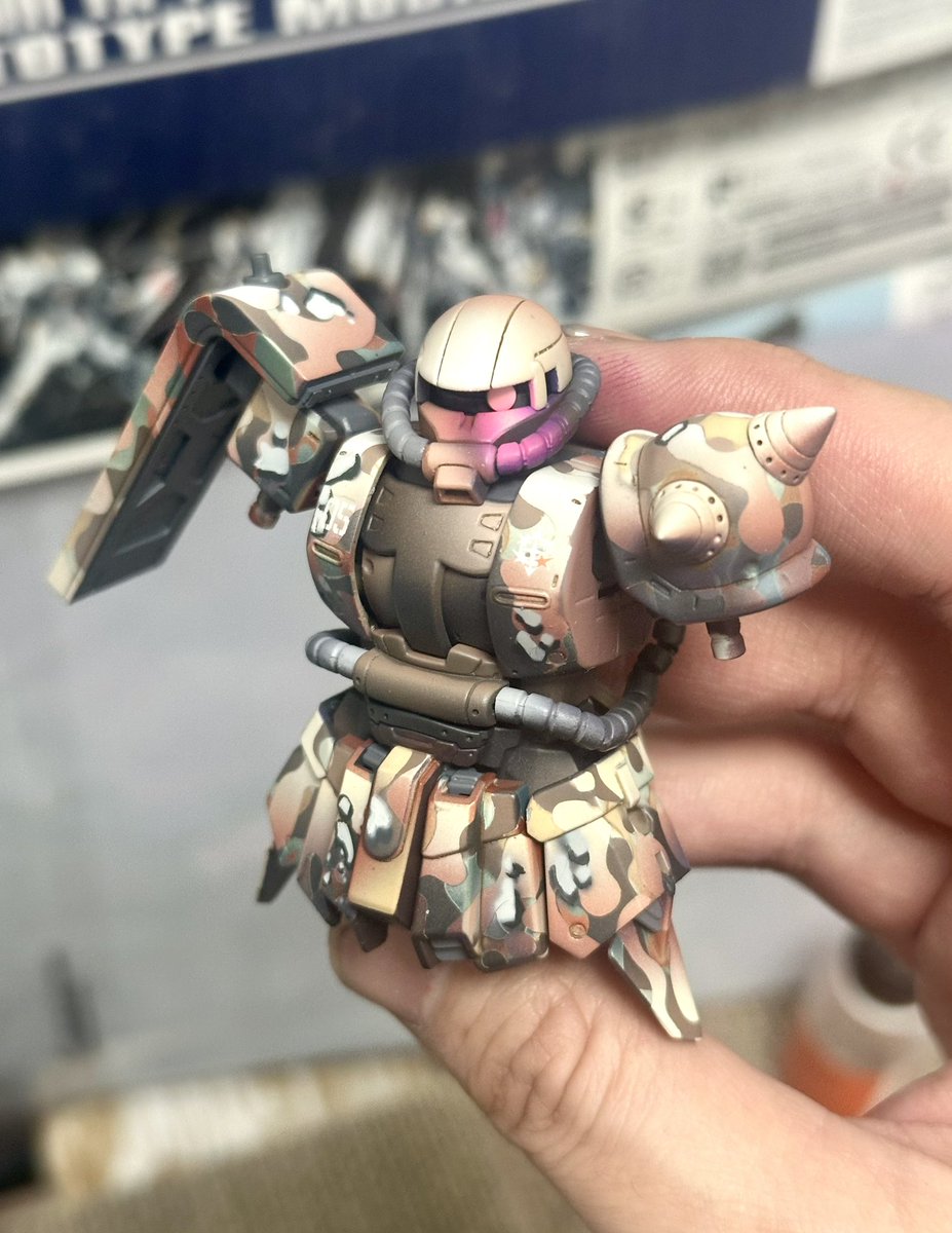 Charsi115's tweet image. Hg 高機動型ザク（ダナン）