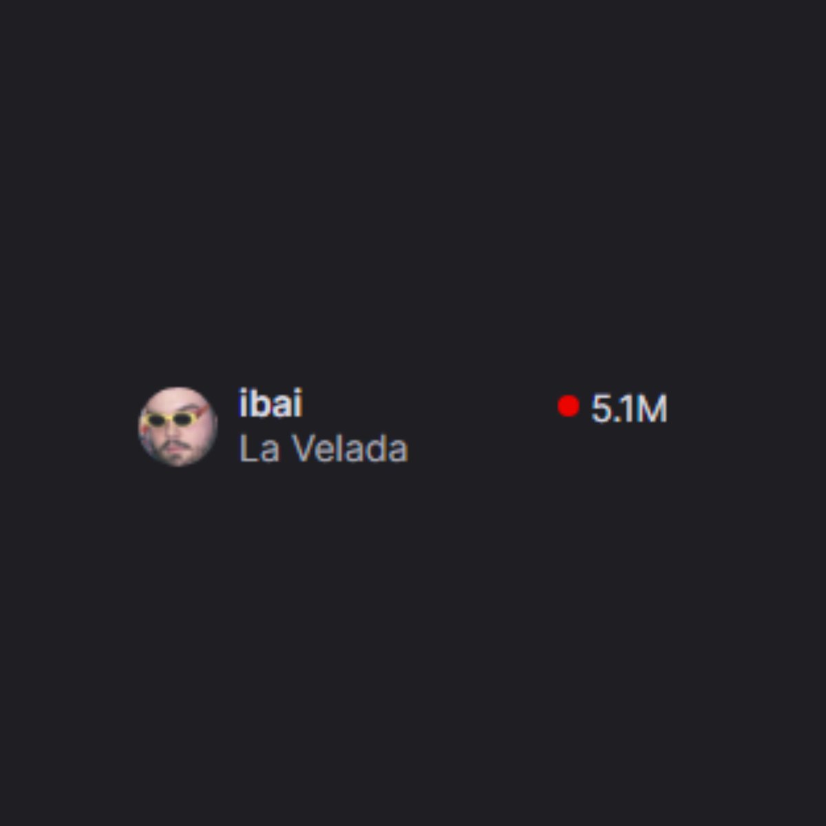 Kulturlesite_'s tweet image. 📊 IBAI devient le plus grand STREAMER du MONDE !!
Son évènement vient d’atteindre les 5,1 MILLIONS de viewers sur TWITCH.
Ça représente deux fois la ville de Paris 😳