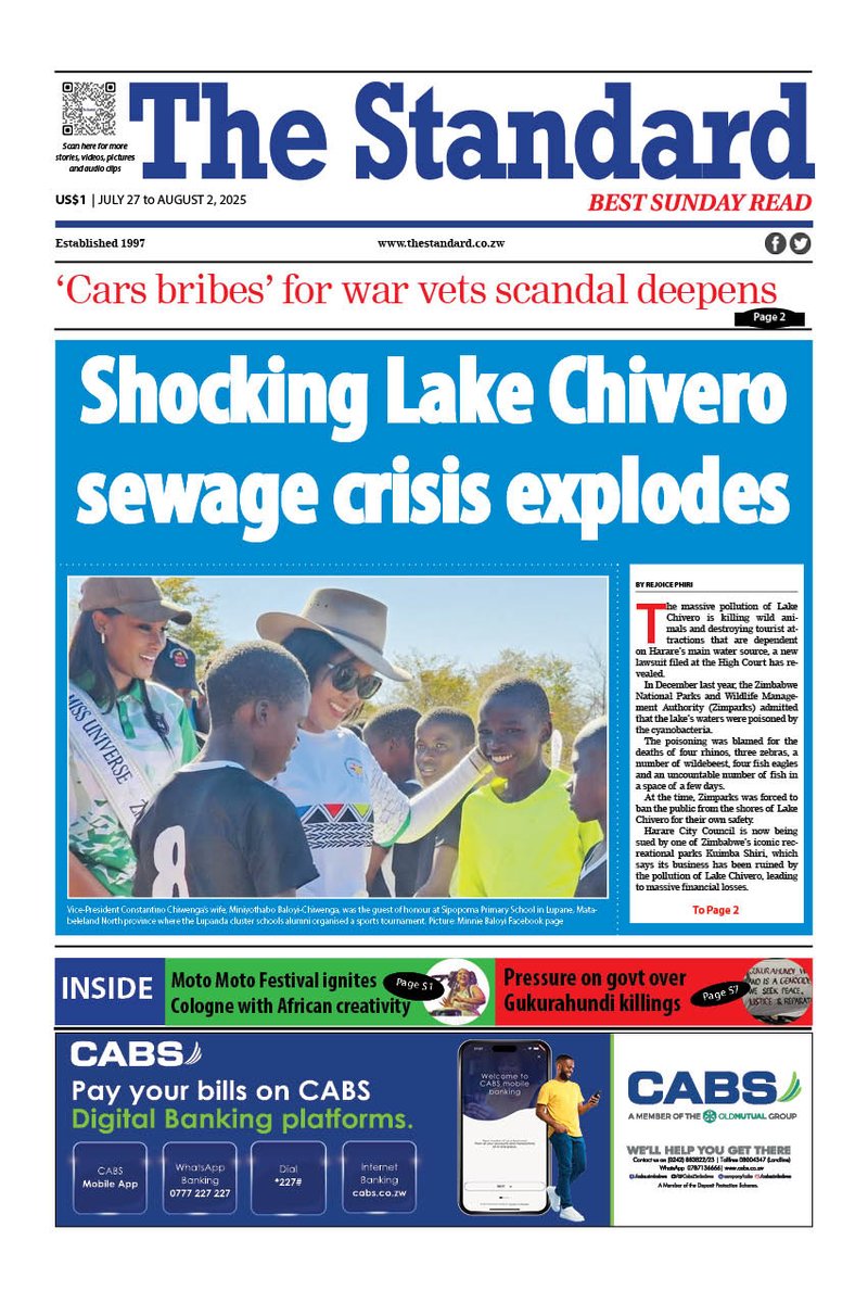 thestandardzim's tweet image. 📷The Best Sunday Read is here...
digital.amh.co.zw/newsday-5
Follow our WhatsApp Channel for more updates and Breaking news:
whatsapp.com/channel/0029Va……
#TheBestSundayRead