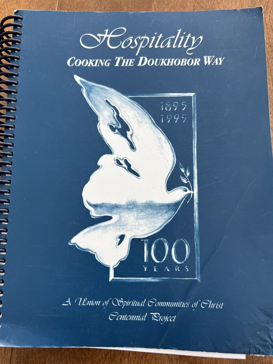 Borscht making time! There was a lady in Cranbrook in the late 80’s that had a roadside stand. She sold soup and baked goods. Many of her recipes are in here.