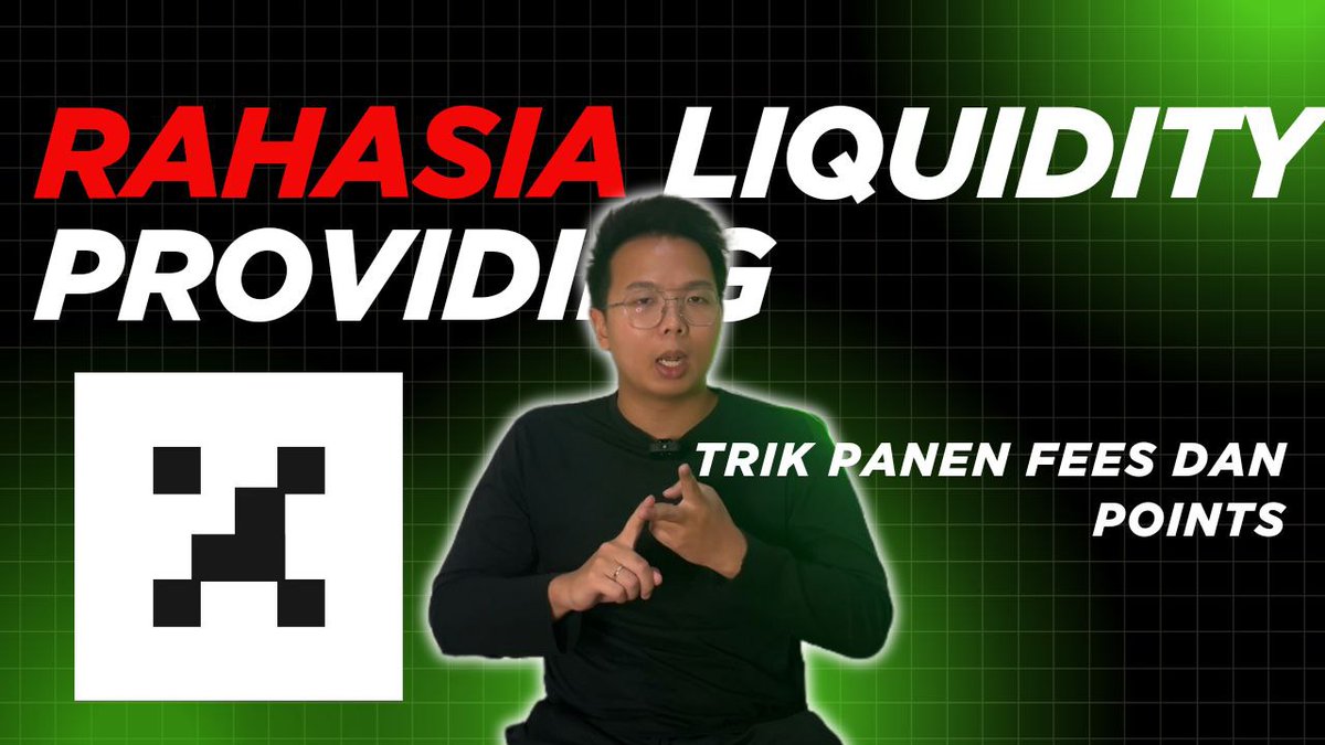 Hyperliquid_IDN's tweet image. Sharing tentang liquidity providing disini semoga membantu
@HyperliquidX @xulian_hl @prjx_hl @Lamboland_
youtube.com/watch?v=JzI4_g…