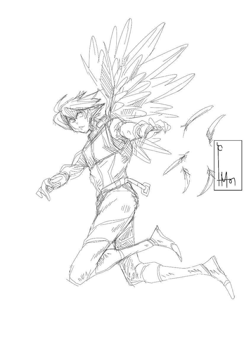 PauloMazzoco's tweet image. Lost feathers!
#wings #feathers #originalcharacter #characterdesign #estudionumen #drawing #anime #manga #digitalart #art #japanstyle #illust #illustration #doddle #creative #japan