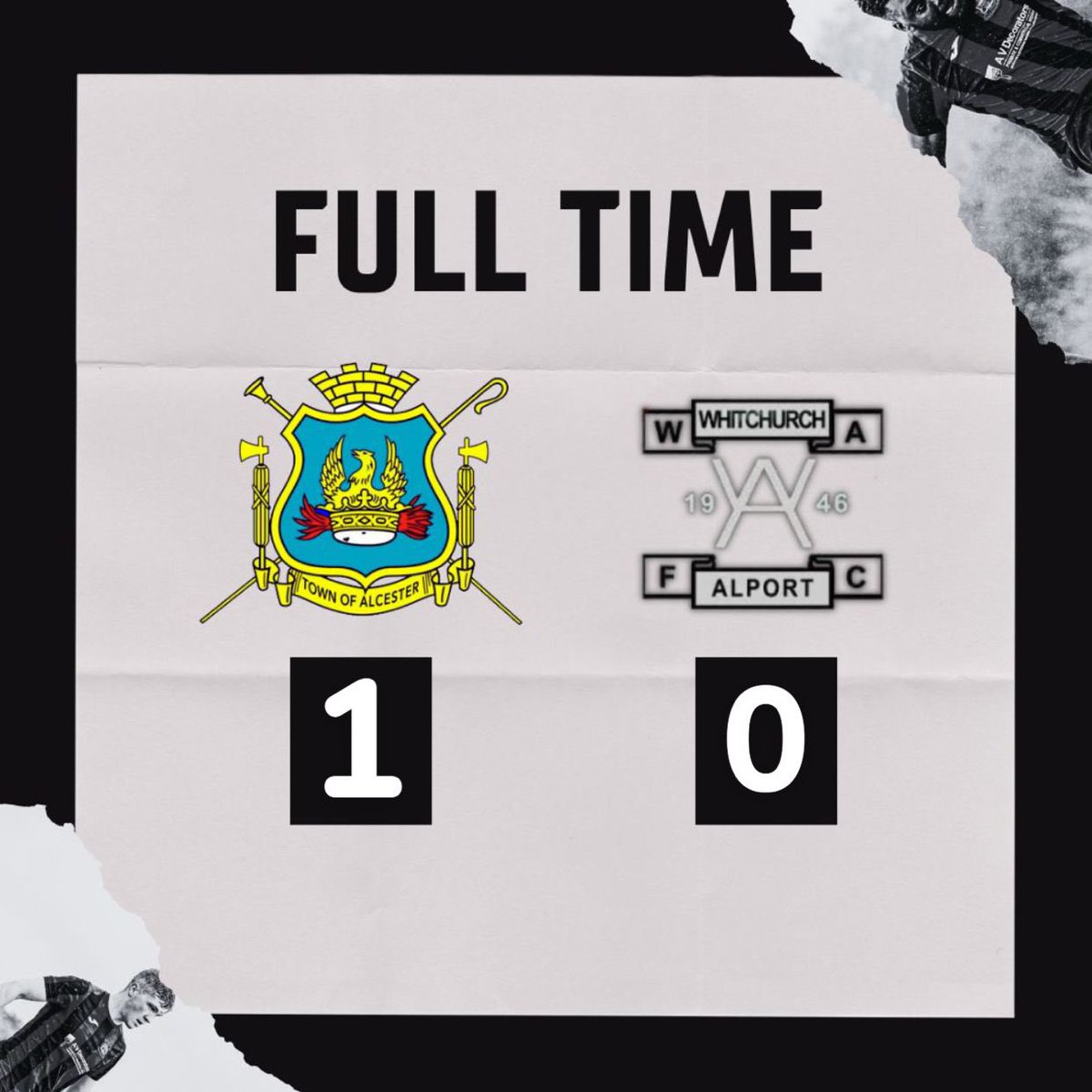 FT | Alcester Town XI 1 - 0 Whitchurch Alport 

⚽️ Drew Ricketts

Another good work out for The Romans against <a href="/alportfc/">Whitchurch Alport Football Club</a> who were fantastic visitors, thank you to everyone who made the trip to Stratford Road and best of luck to Whitchurch for the coming season 

❤️🖤