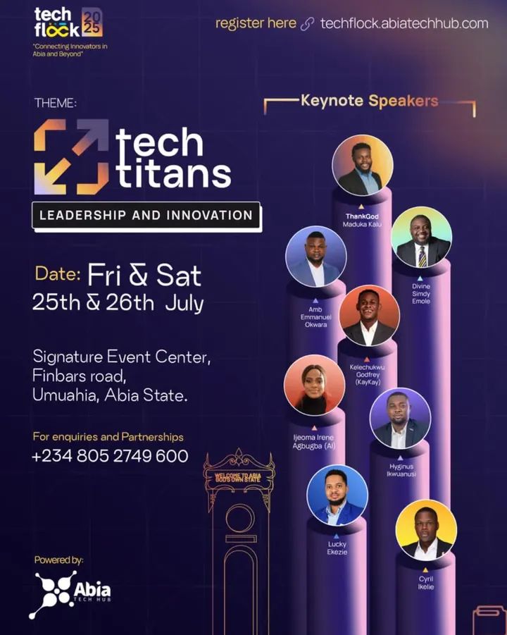 chibuenyimgift's tweet image. A good wrap-up for this week.
Thank you Abia Tech Hub 

#pcreativevirtualservices #Techflock2025