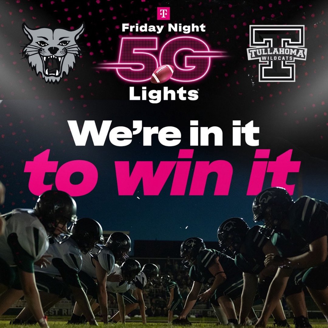 THSWildcatDance's tweet image. We’re excited to join in with our Community in an effort to help upgrade our football stadium!To help THS win 1 Million Dollars for a stadium upgrade, use the tags #FN5GL and #sweepstakes along with tagging @TMobile and @tullahoma_hs ALL season when posting about our Wildcats!