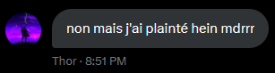 Antoine2Retour's tweet image. Thorinette 😭😭😭

C&apos;est le plainteeeeeeeeey PTDR