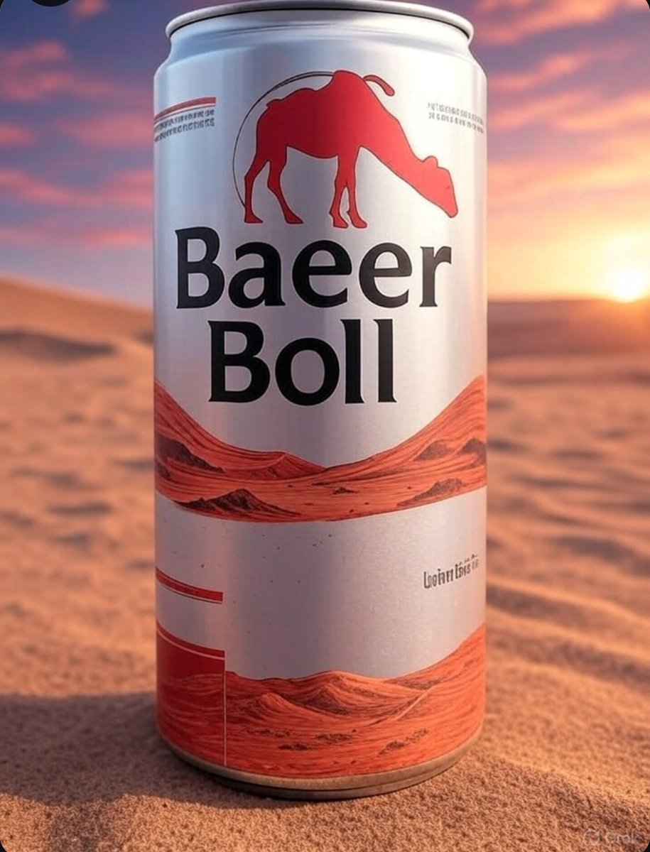 Sayyad010's tweet image. أعلنت شركة رود بول موخراً انها وضعت اللمسات الاخيره على منتجها "Baeer Boll" الجديد اللذي سوف ينزل الأسواق في جميع مضارب بني أمية و يعد هذا الشراب ذو الرائحة القوية من المشروبات المفضلة لدى جموع بني أمية و توقعات شركة رود بول تشير الى ان نسبة الارباح سوف تكون خياليه بسبب الطلب…