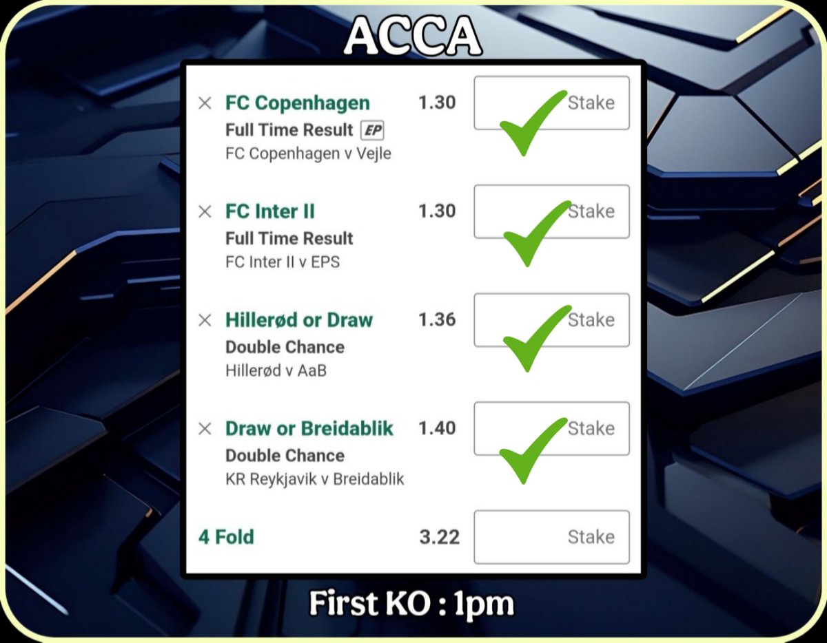 TomWhiteTips's tweet image. WINNER 🏆

@ 3.22 

That wasn&apos;t easy !!! 😂