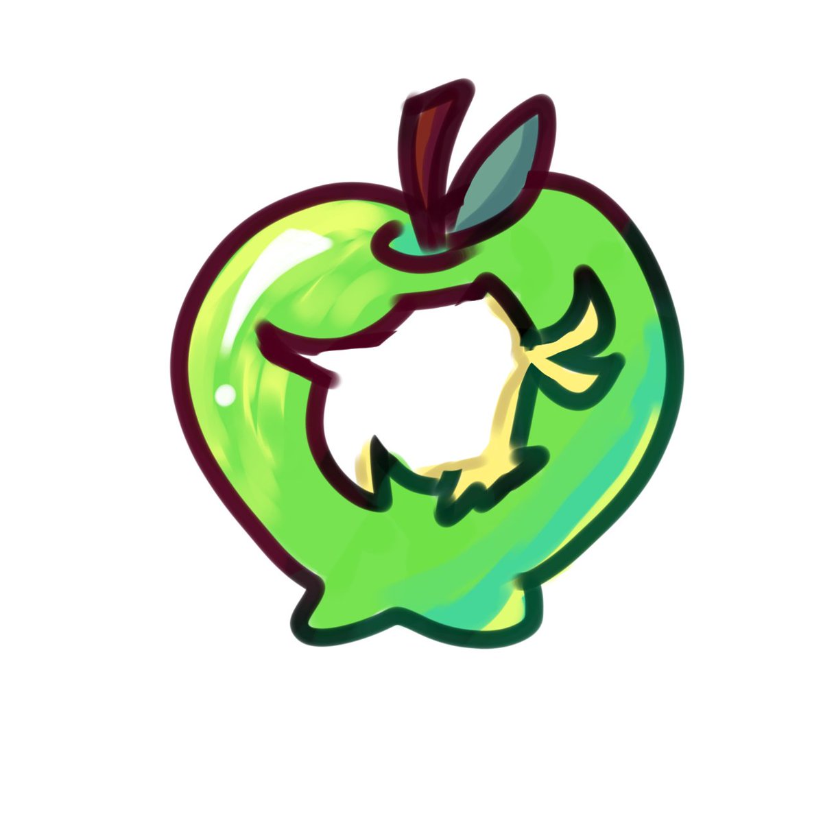 parrotx2daily's tweet image. day 85 - that's one BAD apple...
#Parrotx2fanart